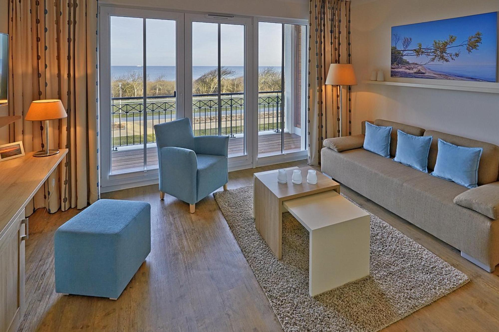 Aparthotel Waterkant Suites - Fewos Am Meer Mit Spa Börgerende-Rethwisch Oda fotoğraf