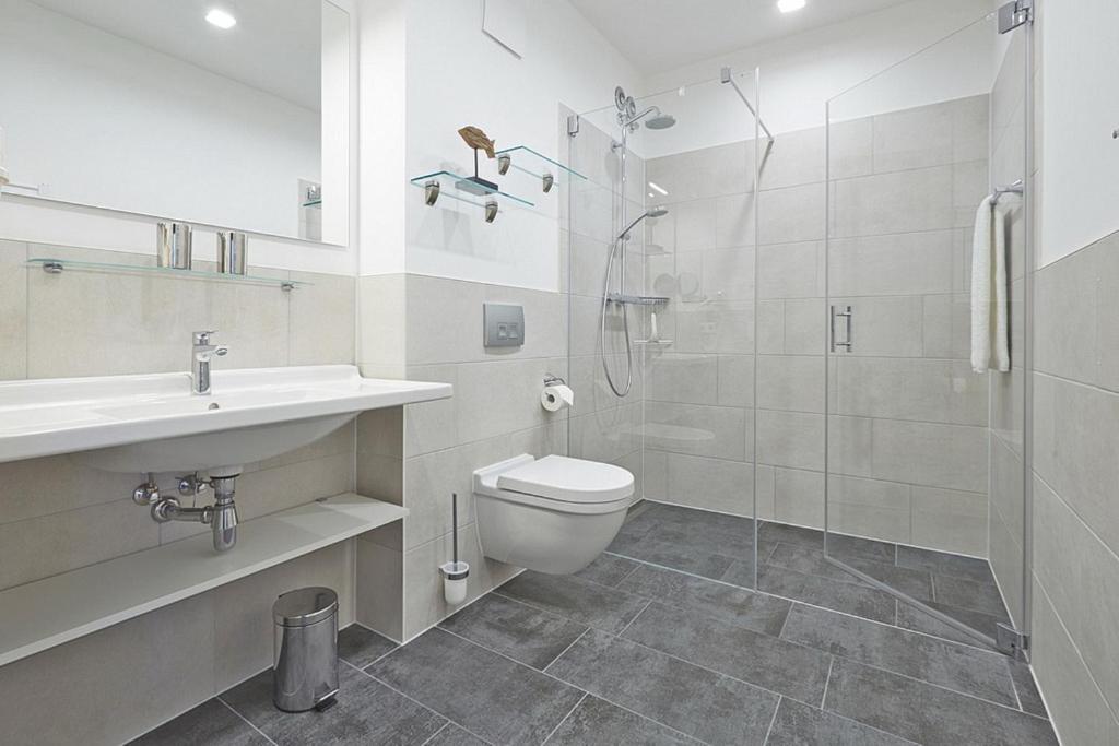 Aparthotel Waterkant Suites - Fewos Am Meer Mit Spa Börgerende-Rethwisch Oda fotoğraf